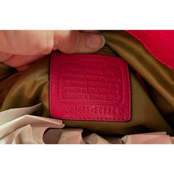 Coach Phoebe Pebbled Leather Shoulder bag - Picture 6 of 14